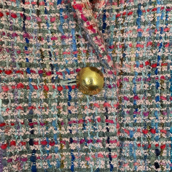 Escada sparkle tweed multicolor blazer - Picture 2 of 5